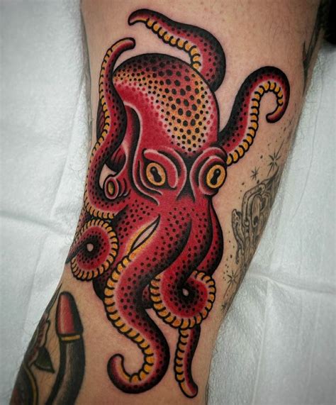 traditional octopus tattoos|American Traditional Octopus Tattoos Explained